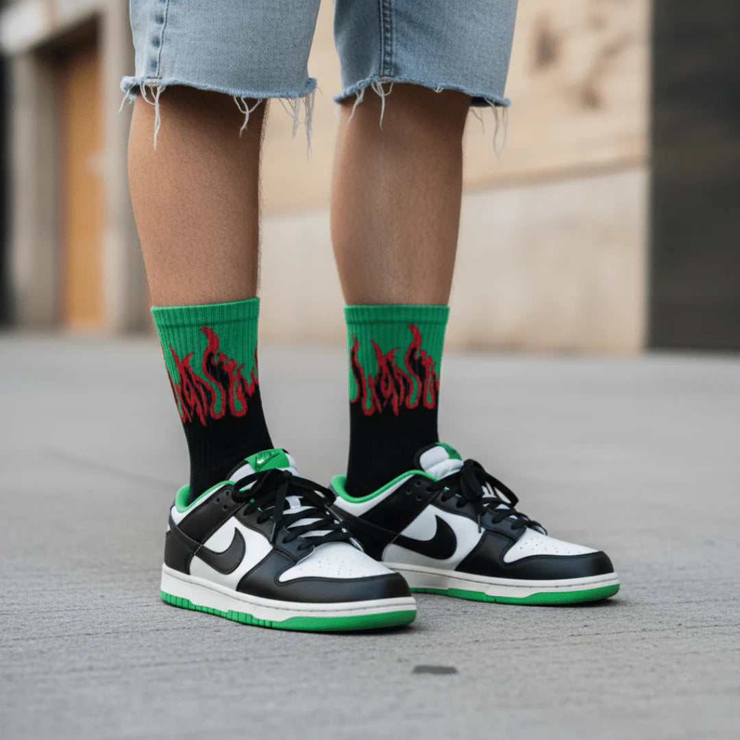 Fire Series Unisex socks (Pack of 7)