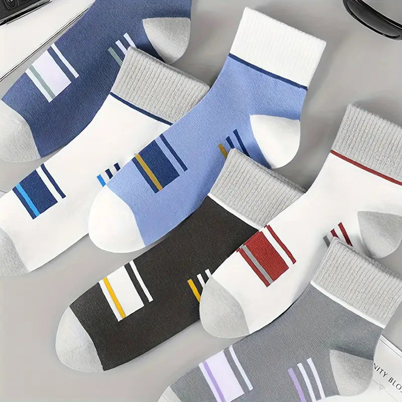 Strip Unisex Edition Socks (Pack of 6)