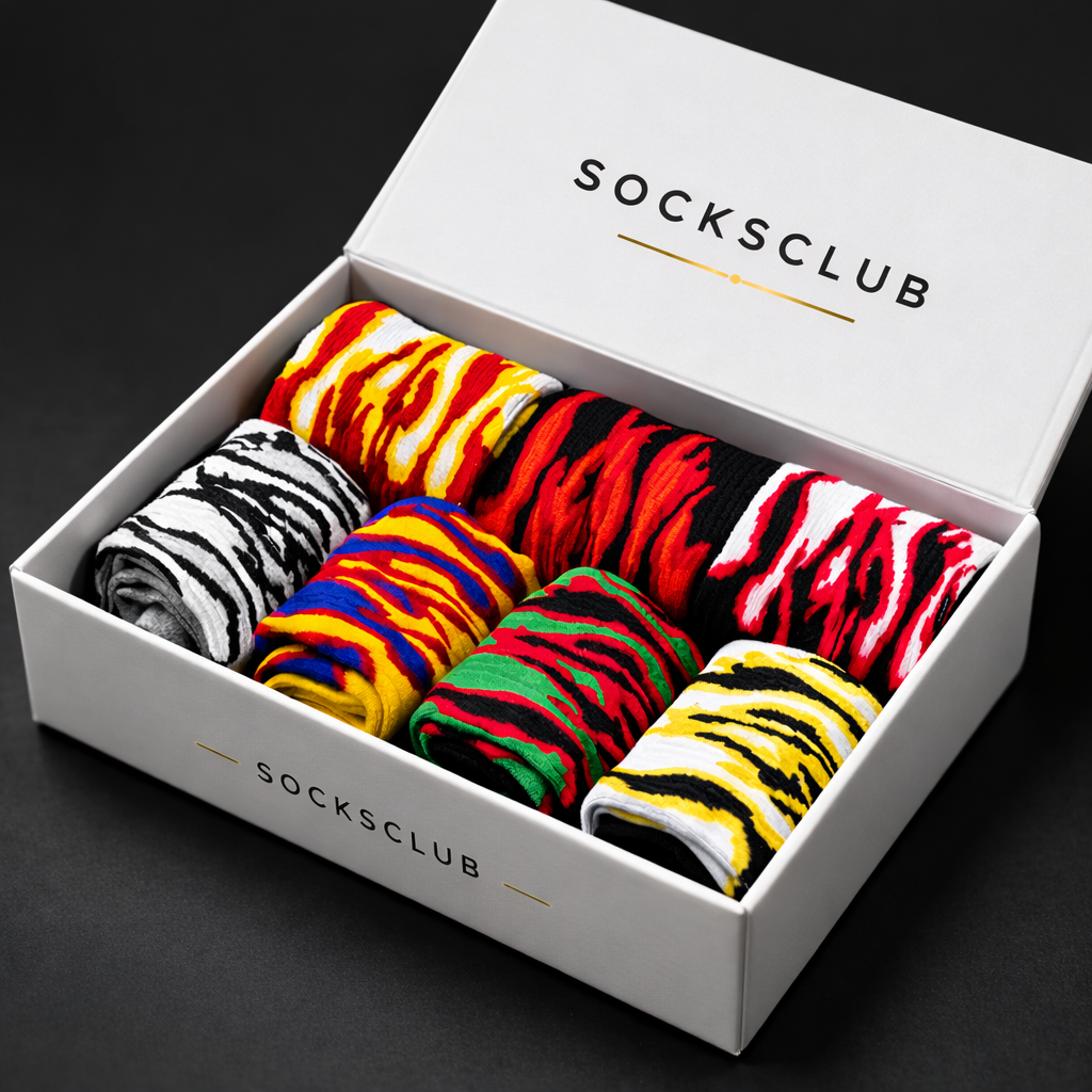 Fire Series Unisex socks (Pack of 7)