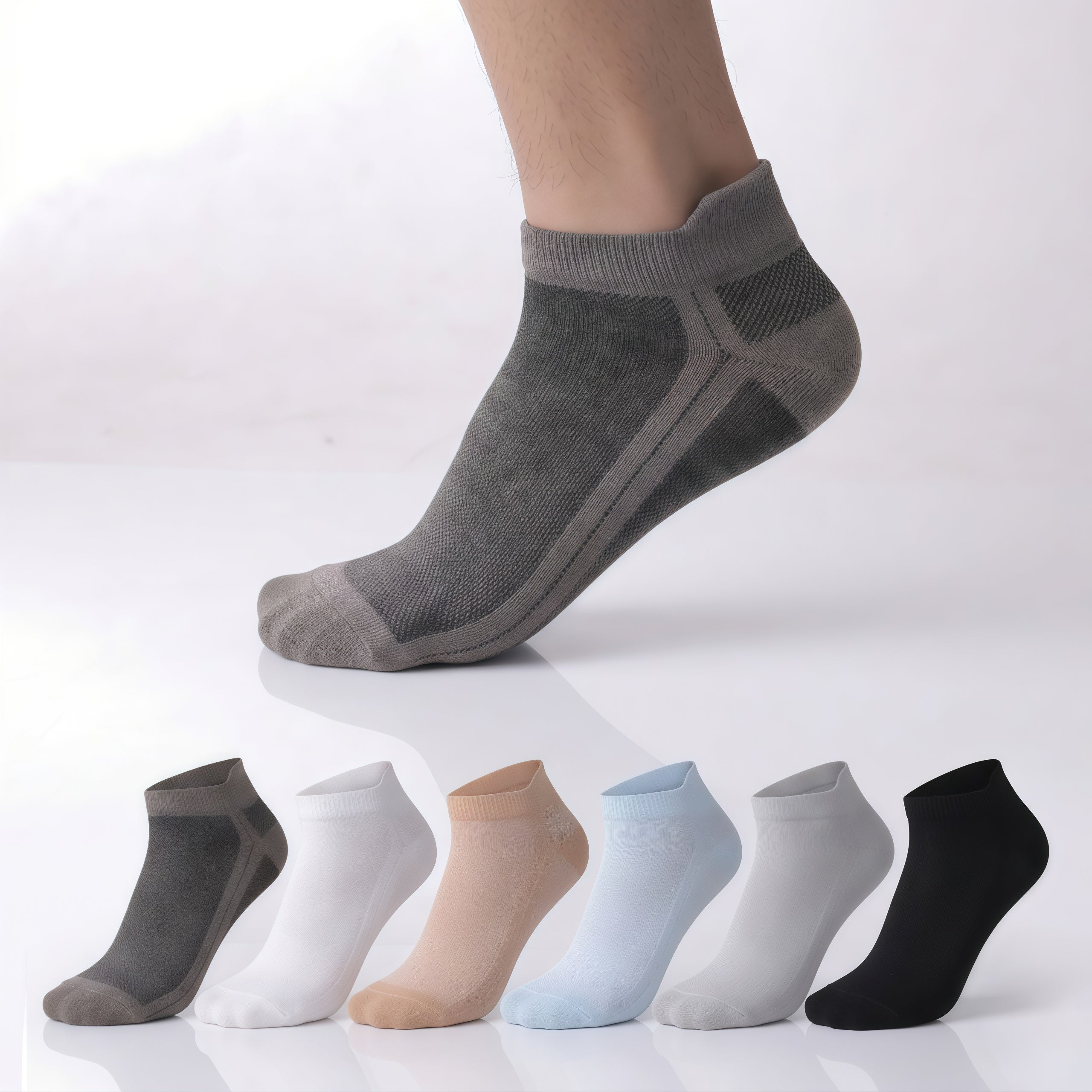 Breathe Fresh Daily Unisex Socks (Pack of 6)