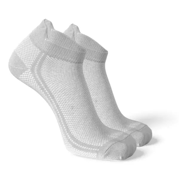 LIGHT GREY BREATHE- UNISEX SOCKS