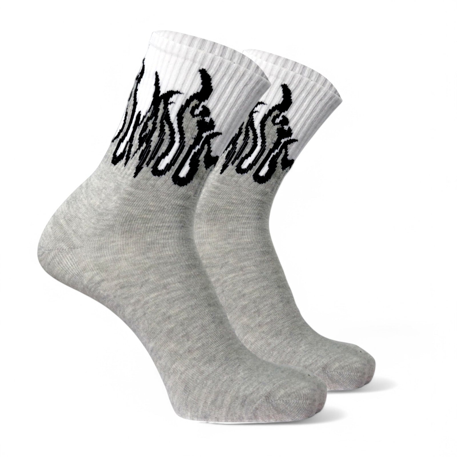 GREY&WHITE - BLACK FIRE