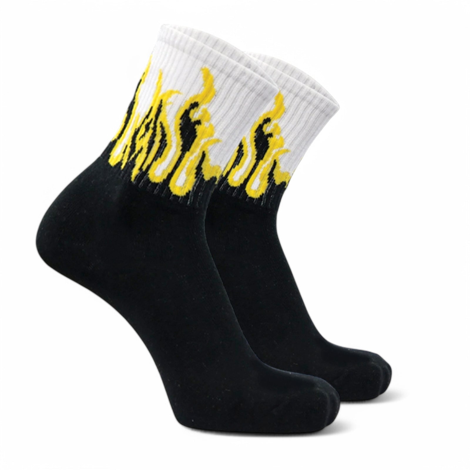 BLACK&WHITE - YELLOW FIRE