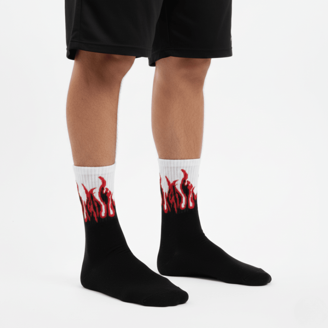 BLACK&WHITE - RED FIRE