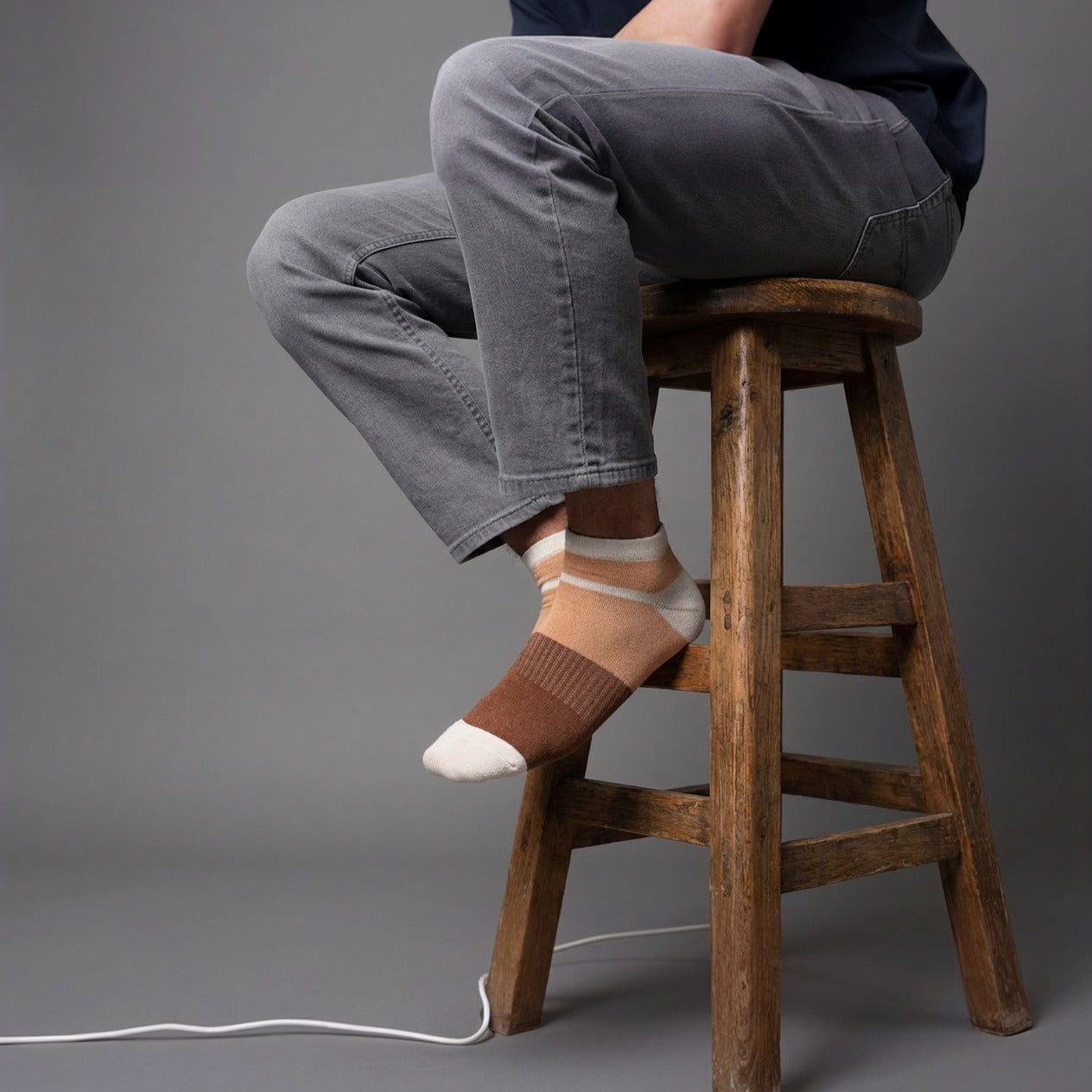 Multicolour Unisex Ankle length Socks (Pack of 5)