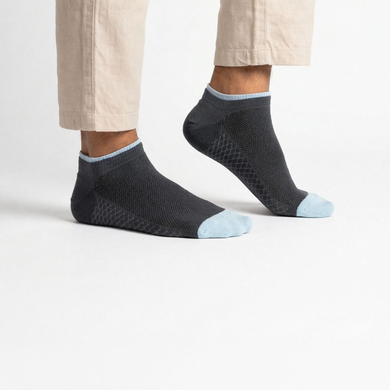 Double elastic - Charcoal Grey