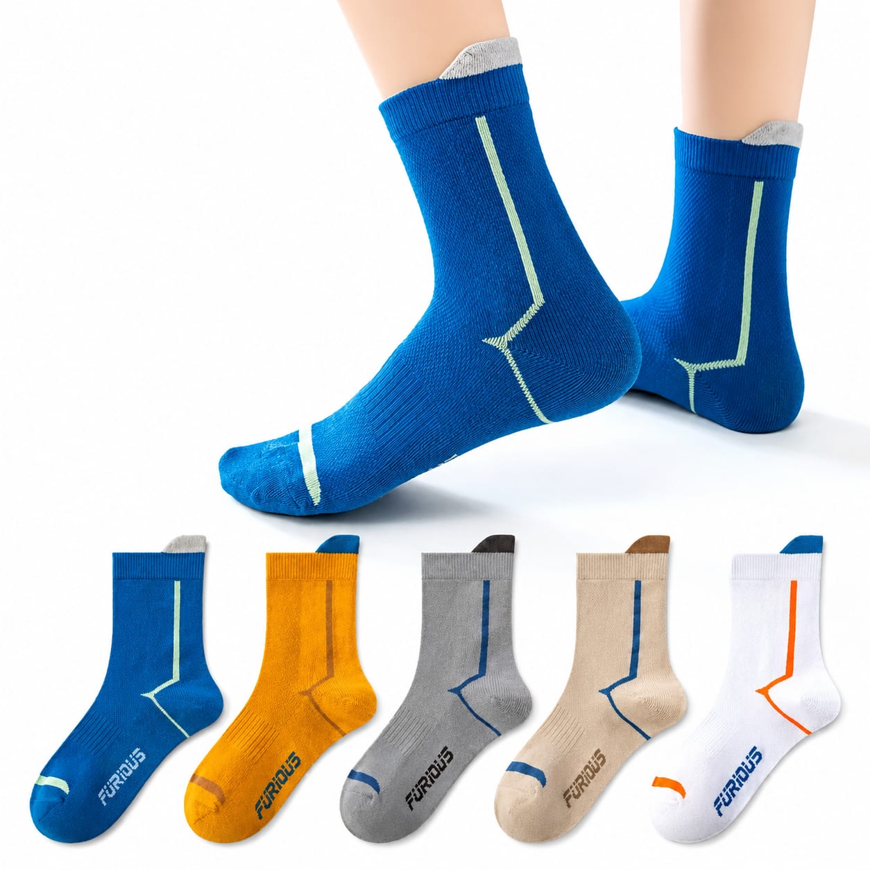 Pulse Edition Socks (Pack of 5)